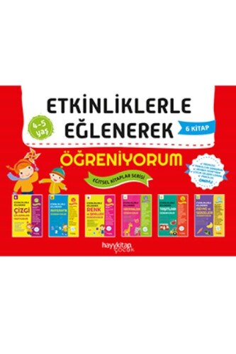 Etkinliklerle Eğlenerek Öğreniyorum [6’lı Set]
